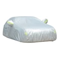 thumbnail image 3 of OULII 1Set Vehicle Dust Cover Car Shield With Function Silver Polyester, 3 of 7