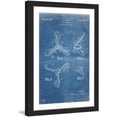 thumbnail image 2 of "Ship Propeller 1933 Blueprint" Framed Painting Art Print, 2 of 4
