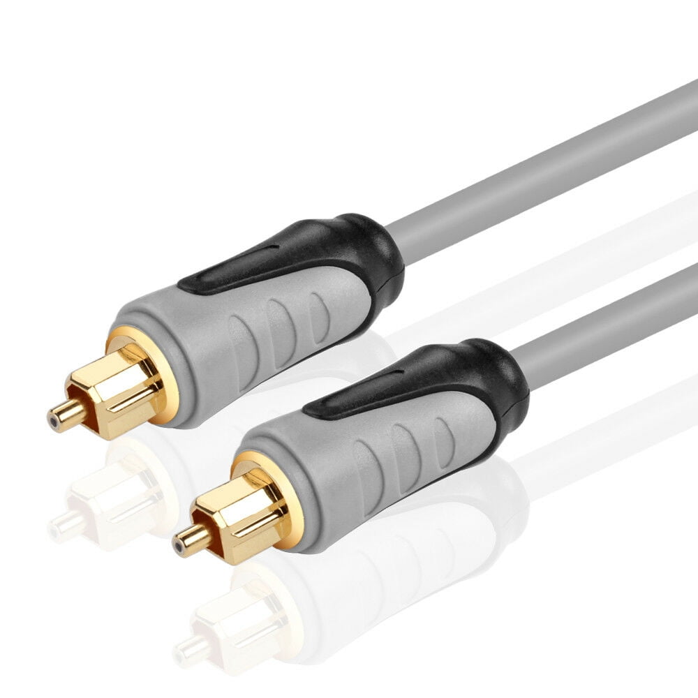 Premium 50FT Digital Toslink Audio Optic Cable Optical Fiber S/PDIF