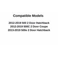 thumbnail image 5 of OEM Passenger Right Side Door Window Door Glass Compatible with Fiat 500 / 500C / 500e 2012-2019 Models, 5 of 7