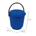 thumbnail image 4 of Cesto Plastic Trends Multiusos con Tapa 3 Litros, 4 of 5