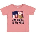 thumbnail image 3 of Inktastic My Uncle is My Hero Military Nephew Boys or Girls Baby T-Shirt, 3 of 5