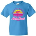 thumbnail image 3 of Inktastic Summer Enjoy the Sunshine Naples Beach Florida in Pink Youth T-Shirt, 3 of 5