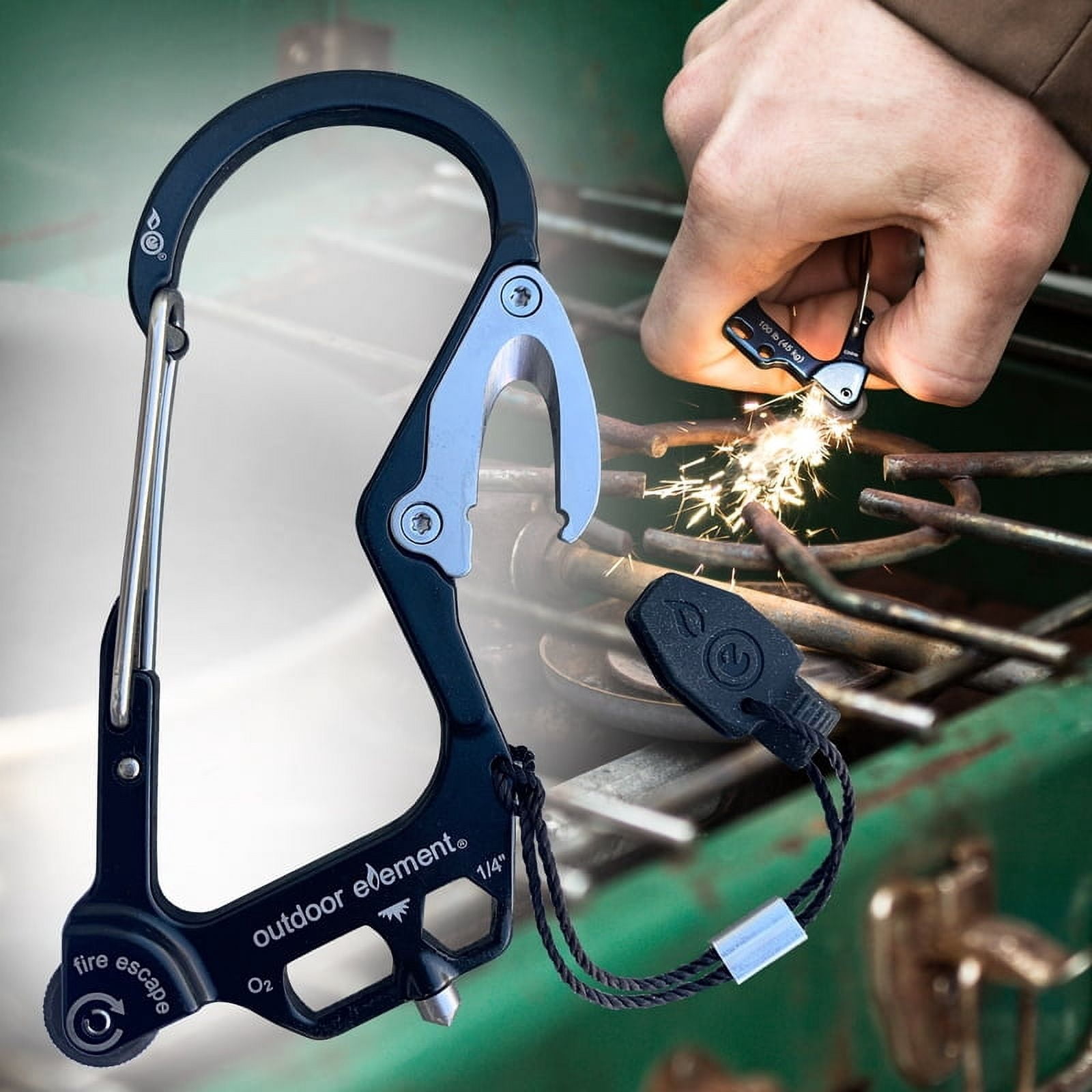 Fire Escape Multitool Carabiner