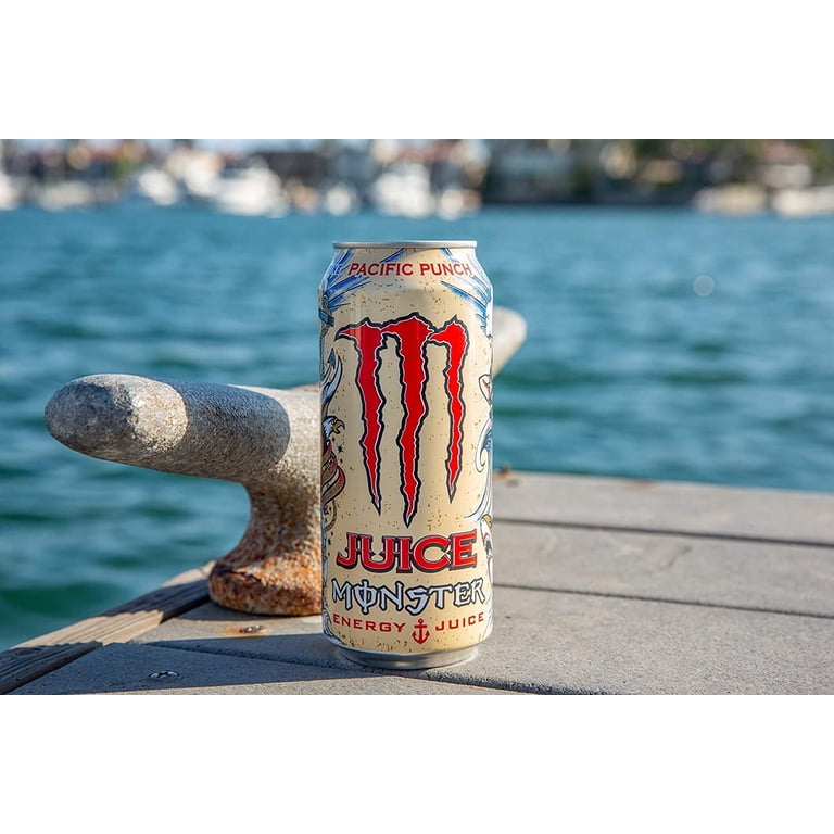 Monster Energy Drink, Pacific Punch Variety, 16 Ounce Cans (Pack