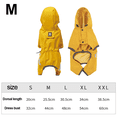 thumbnail image 2 of Chubasqueros impermeables para cachorros con capucha para perros pequeños y medianos, Poncho con correa reflectante, chaqueta ligera, 2 of 5
