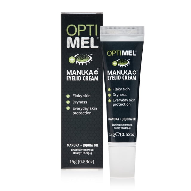 Crema para párpados Optimel Manuka+ con miel de manuka y aceite de jojoba 15 g