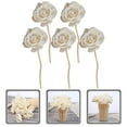 thumbnail image 4 of COCHLOUS Yardwe Reed Diffuser Flower Sticks: 5PCS Wood Chinese Rose Rattan, 4 of 8