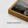 thumbnail image 4 of Hieng Framed Canvas Wall Art,Vintage Decor,Landscape Nature Country Wildflower Paintings Farmhouse Pictures Modern Artwork Rustic Fall Flower Prints Cottagecore Office Living Room Bedroom Bathroom, 4 of 6