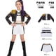 thumbnail image 1 of Traje de escenario K-pop Demon Hunters Black Gold Kids 120, 1 of 1