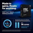 thumbnail image 2 of Intel Procesador Core Ultra 5 de 245 KF - 14 núcleos (6 núcleos P + 8 núcleos E) hasta 5,2 GHz BX80768245KF, 2 of 5