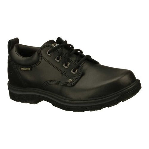 skechers men's rilar memory foam oxford