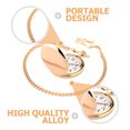 thumbnail image 4 of Hanging Pocket Watch Clamshell Digital Pocket Watch Fashion Chained Pocket Watch, 4 of 8