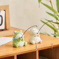 thumbnail image 3 of Resins Fishing Figurine for Computer Monitors Decoration Funny Ornament, 3 of 8