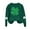 #7 Green, variant on Luxalzxs St Patricks Day Sweatshirt for Women Saint Patrick's Day Shamrock Printed Round Neck Long Sleeve T-Shirt Loose Tops