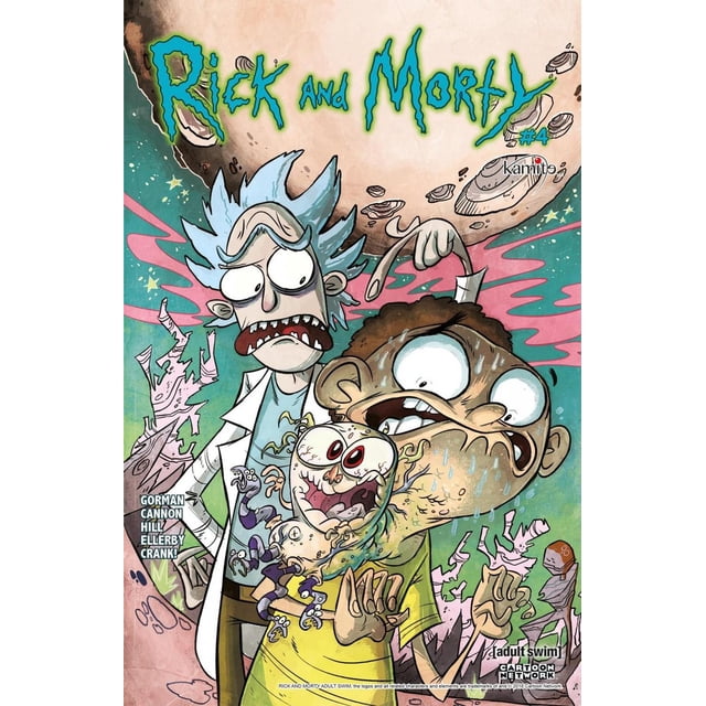 RICK AND MORTY 4B EDITORIAL KAMITE 7500588014879