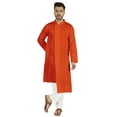 thumbnail image 1 of Atasi Kurta Indienne Pyjama Ensemble 2 Pcs pour Hommes Tenue de Fête Tenue Traditionnelle Ethnique, 1 of 7