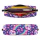 thumbnail image 2 of Easygdp Skull rainbow mushroom colorful para Estuche de Lápices de Cuero, Estuche de Papelería de Cuero, Estuche de Gran Capacidad con Cremallera, 2 of 7