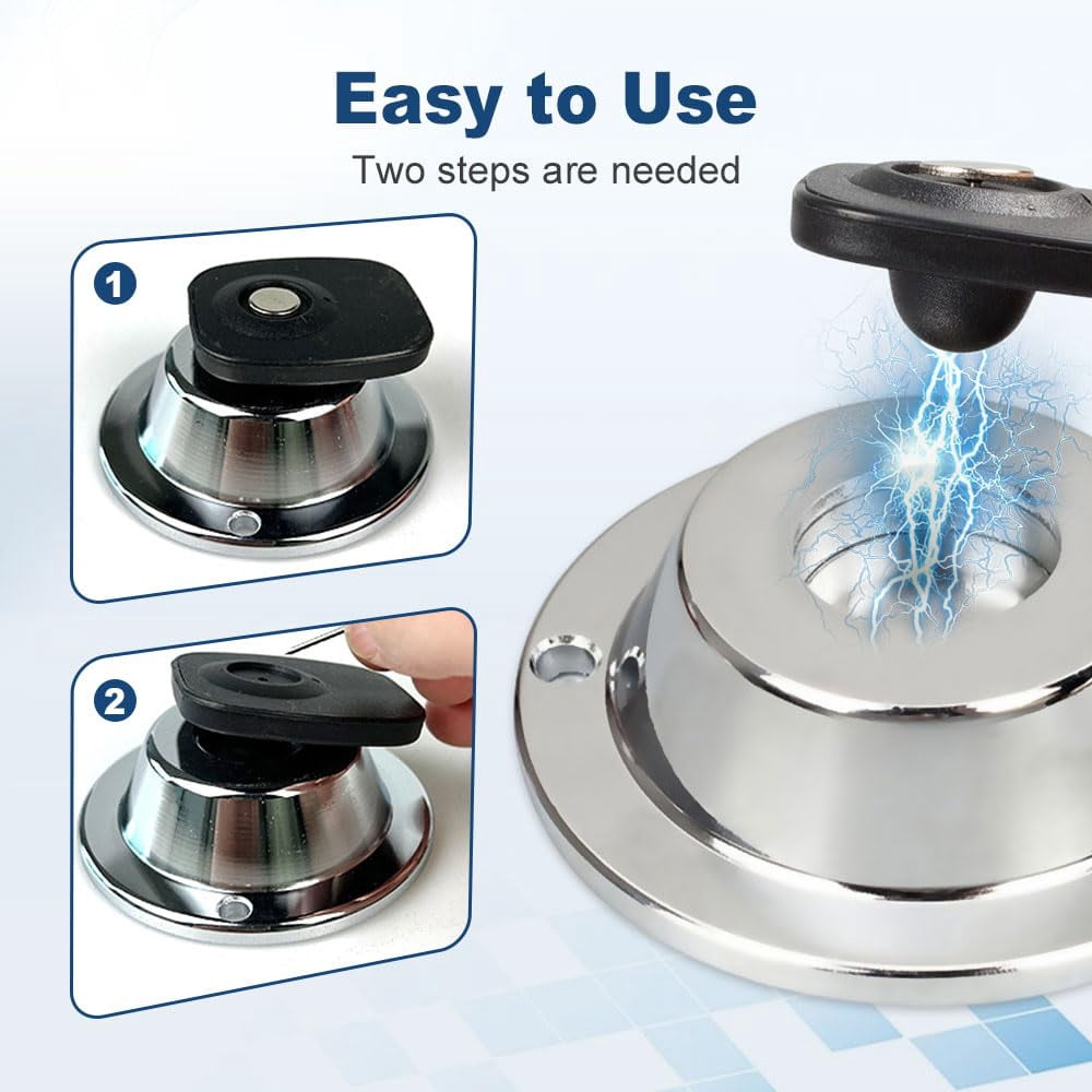 RuWeoMaa Multifunctional Anti - Theft tag Remover. Magnetic detacher for Clothes，Quilt Anti - Theft Tags. Easily removes Anti - Loss pins. Magnetic Remover is for malls，supermarkets，Easy to use.