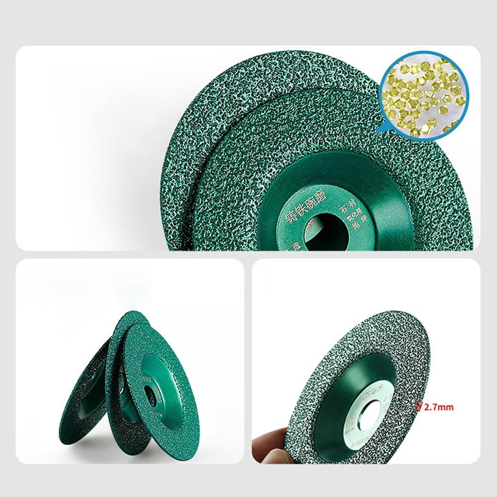 BUYISI 2PCS 100mm Diamond Grinding Disc Cutting Wheel Polishing Rotary Abrasive Tools