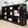 thumbnail image 3 of Pemberly Row Traditional 36" x 72" Wood Bookcase in Espresso, 3 of 7