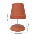 thumbnail image 3 of Kchsji Red Terracotta Interior Stove Hand Warmer For Winter Candle Heating,Decorative Cozy Ambience For Bedroom Studio Relaxation,Efficient Heat Distribution For Cold Season Hand Warming, 3 of 9