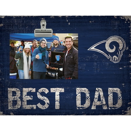 Los Angeles Rams 8'' x 10.5'' Best Dad Clip Frame - No