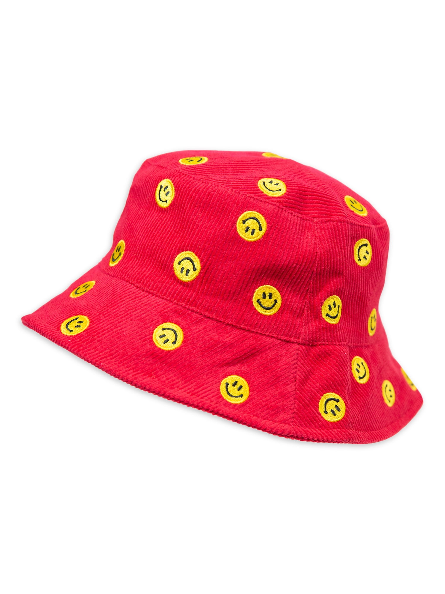 BFNY Girls Child Bucket Style Hat, Red 