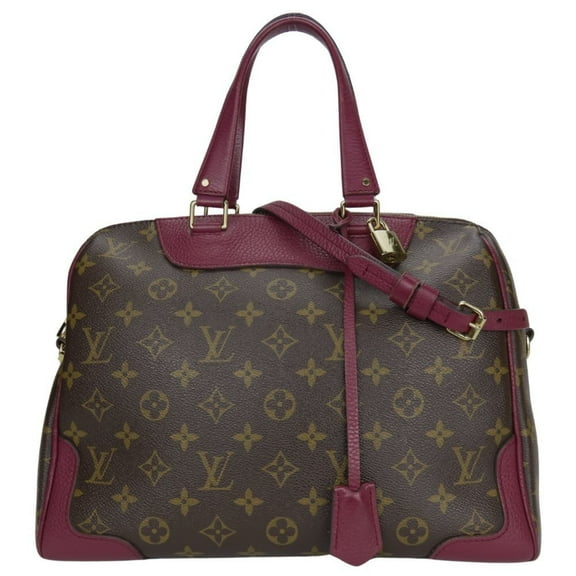 Pre-Owned Louis Vuitton Handbag Retiro M40545 Monogram Leather Brown Aurore Shoulder... (Fair)