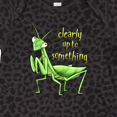 thumbnail image 4 of Inktastic Praying Mantis- Clearly Up to Something Boys or Girls Baby Bodysuit, 4 of 5