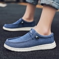 thumbnail image 2 of Men's Casual Shoes Breathable Lightweight Oxford Shoes Fashion Sneakers Comfortable Arch Support Walking Shoes, 2 of 7