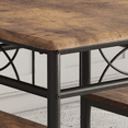 thumbnail image 3 of Juego de Comedor para 2 Personas Gigacloud - Mesa Compacta con 2 Sillas para Cocina o Apartamento, 3 of 12