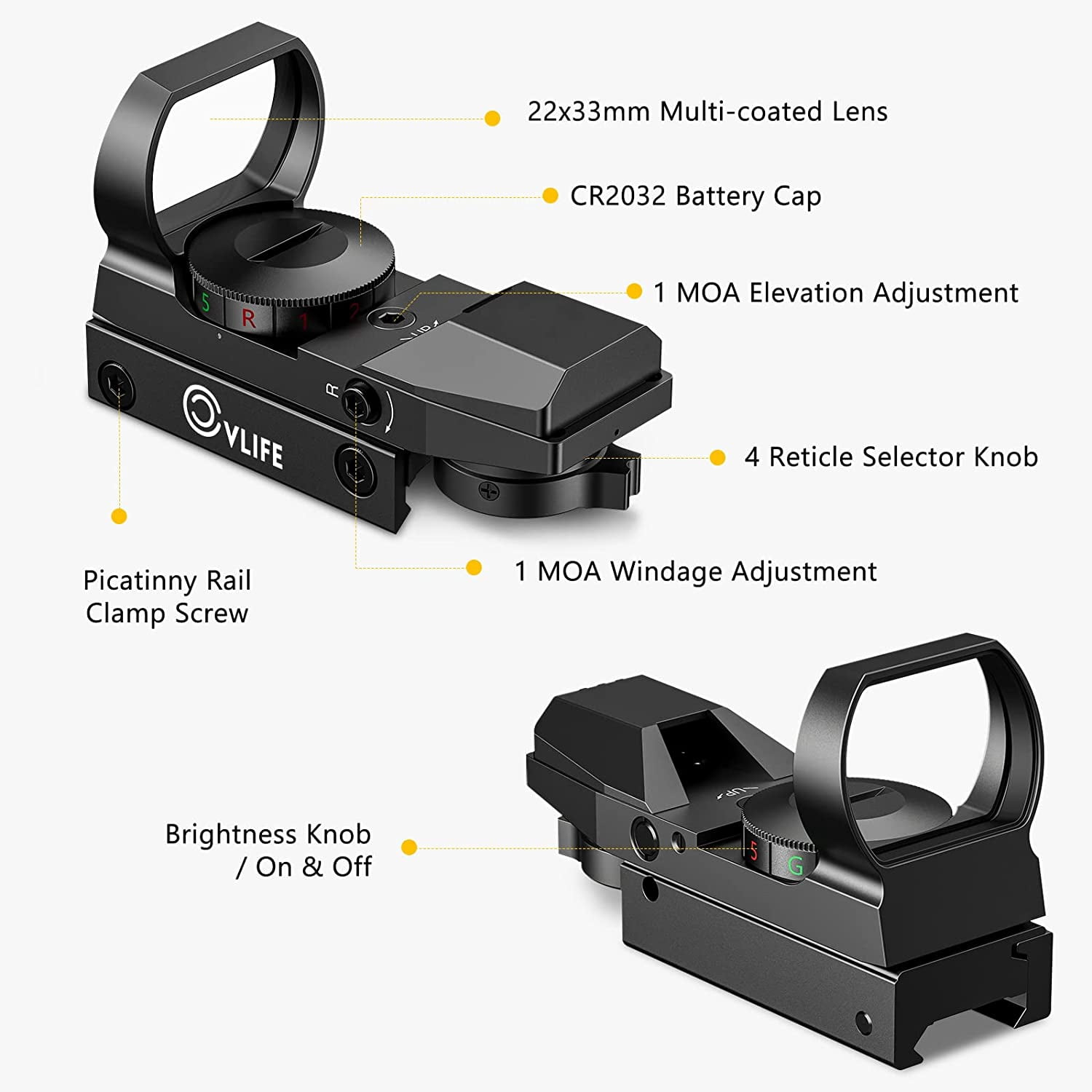 CVLIFE Sight for Outdoors Hunting