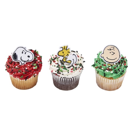 Peanut Christmas Cupcakes