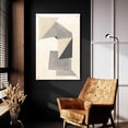 thumbnail image 5 of Epic Art 'Paper Trail Neutral' by Mike Schick, Acrylic Glass Wall Art, 24"x36", 5 of 8