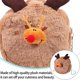 thumbnail image 2 of Plush Elk Chain Bag for Storage Xmas Round Cross-Body Bag, 2 of 4