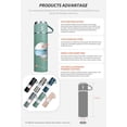 thumbnail image 2 of Termo Termico Vacuum Bottle Set 500 Ml Con Tazas Incluidas 3LionBrands HG0192, 2 of 2