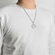 thumbnail image 4 of Necklace for Men Stainless Steel AA Recovery Triangle Necklace Sobriety Gifts fo, 4 of 4
