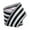 Black/White, variant on 2.5" Wide Black and White Carnival Striped Wired Ribbon - 10 Yards (56109201)