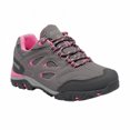 thumbnail image 1 of Regatta - Botas de Senderismo/Botas de Montaña Holcombe Low con Cordones para Niños/Niñas (Gris Acero, Rosa Tulipán) Regatta UTRG3621_steeltulip, 1 of 2