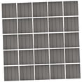 thumbnail image 4 of 25x Pisos de madera empalmados Pisos para exteriores Fácil instalación Baldosas impermeables para patios utilitarios Pisos de césped para decoración Gris, 4 of 8