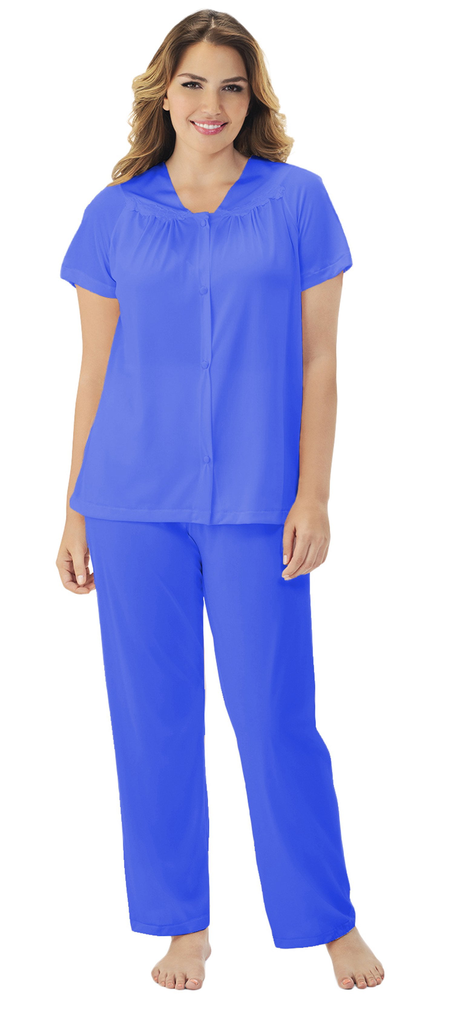 Exquisite Form - Women's Short Sleeve Pajama - Style 90107 - Walmart.com