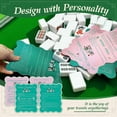 thumbnail image 3 of ZWFCGMMBC Barajadores de fichas de mahjong, 4 piezas con reglas, 3 of 6