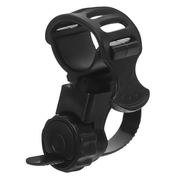 Light Mount Mountain Bike Flashlight Holder Universal Handlebar Light Mount Rotatable Rubber Torch Clip Silicone Bike Light Bracket