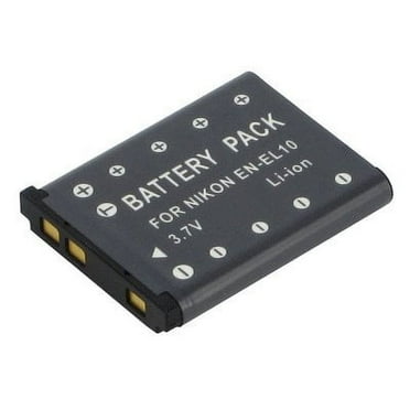 Battpit: Digital Camera Battery Replacement for Nikon CoolPix S4000 (800 mAh) EN-EL10 3.7 Volt Li-ion Digital Camera Battery