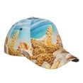 thumbnail image 2 of Goofa Beach Starfish Shell Printed Baseball Cap for Men and Women - Adjustable Unisex Hat for Sports and Casual Wear,Sun protection Casual Outdoor Everyday Fashion Cap, 2 of 9