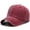 Washed cotton distressed red JX168, variant on Duck Tongue Hat Men's American Retro Distressed Washed Cowboy Baseball Hat Solid Color Wide Brim Versatile Casual Women's Hat