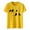 Yellow, variant on Xuewenshw Women's Model Heart Cup Printed Art Heart Cup Printed Round Neck Short Sleeve Top T Shirt Women T Shirt Summer