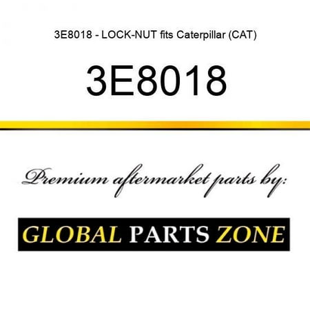 

3E8018 - LOCK-NUT fits Caterpillar (CAT)