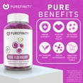thumbnail image 2 of PUREFINITY Elderberry Gummies with Sambucus, Vitamin C & Zinc, 3-in-1 Antioxidant Supplement, 60 Gummies, 2 of 7